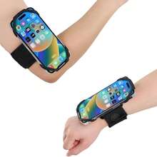 户外跑步臂包，360°旋转健身手机腕包，专业运动包，臂腕两用跑步包，户外骑行臂包，便携式手机收纳包，轻便运动健身臂包，防汗健身手机支架，兼容市面上大多数手机，非常适合跑步、慢跑、骑行、徒步和健身房锻炼。 - 彩色 - 查看 10