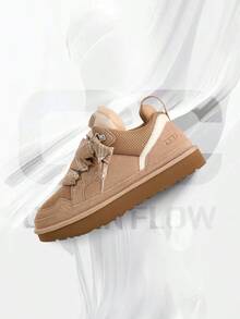 UGG Lowmel Sand (Women's)- Women's Cozy Indoor-Outdoor & Snow Day Wear Shoes With Cloud-Level Comfort, Low-Profile Casual Design For Autumn Winter,Back To School Event -Easter Gift - Snow Boots-1144032 SAN - 沙 - 查看 1