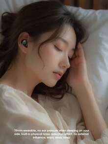 Écouteurs Bluetooth sans fil intra-auriculaires Philips, TAT2320, faible latence, taille MINI, ajustement ultra-léger, adapté au sommeil, annulation intelligente du bruit des appels, compatible avec iOS et Android - Blanc - Voir 6