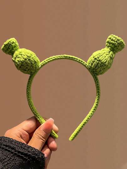 1pc Elegant Minimalist Knitted Headband, Fashion Hair Accessory, High-Quality Headwrap, Suitable For Mother's Day, Back To School, Thanksgiving, Christmas, New Year, Valentine's Day, Carnival Holidays Gift