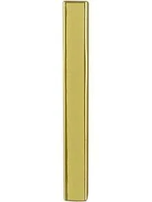 Peer Hastam Design Funda de mezuzá de aluminio, dorada, 5.0 pulgadas (para tamaño de rollo de 4.0 pulgadas) - Dorado - Ver 5