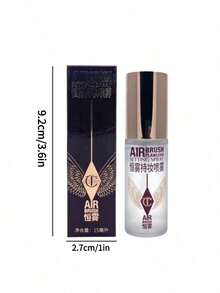 Charlotte Tilbury Spray fissante Airbrush Flawless - Durata tutto il giorno 15 ml/0,5 oz (formato da viaggio) e 100 ml/3,3 oz (formato standard), formula anti-sbavature e anti-trasferimento, leggero e non appiccicoso, trucco a tenuta per 16 ore, finitura opaca adatta per Halloween e look festivi, regalo perfetto per tutti i tipi di pelle