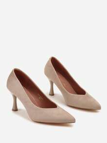 Vices Heels With Natural Leather Insole - Beige - View 5