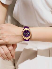 Reward Women Quartz Watch Luxury Fashion Lady Wrist Watches Silicone Bracelet Waterproof With Box Elegant And Versatile For Business And Casual Wear Retro Rectangle