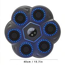 Bluetooth Music Boxing Machine, Interactive Boxing Trainer With Punching Gloves, Wall-Mounted Smart Boxing Equipment For Adults