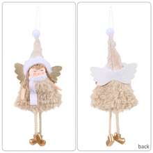 1-4Pcs Hanging Ornaments, Cute Angel Ornaments Bulk, Christmas Tree Ornaments, Angel Doll Hanging Decorations For Xmas Holiday Party Home (Ornament Set) Home Decor Christmas Decorations Room Decor Winter