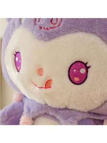 Sanrio Kuromi 毛绒玩具娃娃填充动物枕头，生日礼物，圣诞派对礼物，家居装饰，紫色 - 紫色 - 查看 10