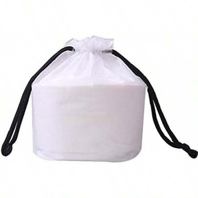 Toalla desechable JLCHEN, paños de limpieza no tejidos, almohadillas de algodón para maquillaje (blancas)