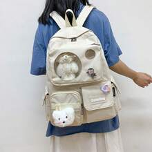 New Cartoon Backpack Student School Bag Leisure Multifunctional Travel Backpack - Multicolor - View 11