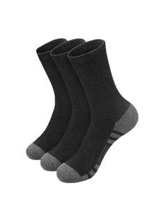 60pcs/50pcs Comfortable Sports Tennis Socks For Men, Suitable For Outdoor And Casual Wear, All Season, White Antibacterial Odor-Resistant Moisture-Wicking Athletic Socks, Thick And Comfortable For Daily Wear, Unisex Casual Socks, Cute Socks, Girls Socks, Autumn/Winter & Spring/Autumn, Mesh Details, Channeling Design, Moisture-Wicking, Soft And Smooth, Suitable For Holidays, Sports, Casual, Business And Daily Wear, Can Be Worn Year-Round, 40pcs/30pcs/24pcs/20pcs/16pcs/12pcs/10pcs/8pcs/6pcs/4pcs/2pcs - Multicolor - View 9