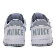 Men's Casual Shoes BIG NIKE LOW, Lightweight Comfortable Minimalist Low-Top Lace-Up Sneakers, Suitable For Daily, Travel And Sports, 355152-106 - White/Wolf Grey - View 5