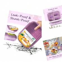 Lunch Box - Purple - View 1