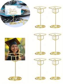 5 Stücke/3 Stücke/1 Stück Abschlusskappe, goldener multifunktionaler Visitenkartenhalter, Notizzettelhalter, Kartenhalter, Nachrichtenhalter, Papierhalter, Büro Schreibtischhalter