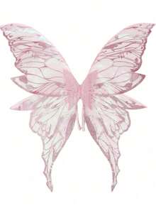 1 件成人和女孩适用的仙女翅膀，仙女翅膀，“欧根纱蝴蝶翅膀 - 适合角色扮演、派对，8 种颜色可选 - 彩色 - 查看 11