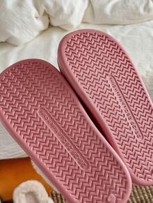 Damskie, jednokolorowe, swobodne, pluszowe kapcie wsuwane z futerkowym wykończeniem, wygodne, domowe ubranie na jesień/zimę