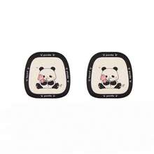 1 件卡通熊猫汽车座椅垫套，通用 4 季女士汽车内饰半套座椅垫 - 均碼 - 查看 17