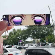 New Acrylic Glow-In-The-Dark Keychain - Anime Merchandise, Collectible, Backpack Charm, Birthday/Halloween Gift - Multicolor - View 9