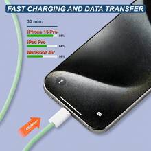 60W Type-C 转 Type-C 数据线，1-2 条装，适用于 16/15 快充线，USB-C 转 USB-C 电源线，兼容 16/15 Pro Plus Pro Max、iPad/iPad Pro 12.9/11、Galaxy S25 S24 S23 S22 S21 S20 Ultra S10（白色）