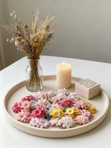 Molde de silicona con forma de flor 3D | Manualidades DIY de jabón, vela, yeso aromático | Decoración del hogar, ornamento de escritorio, fondo de fotografía