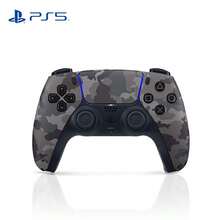 PlayStation PS5 DualSense Wireless Controller With Immersive Tactile Feedback And Adaptive Triggers. Futuristic Light-Sensitive Strip Design. Ideal For High-Energy Gaming Gear. Dark Gray Camouflage Finish. - Dark Gray Camouflage - View 3