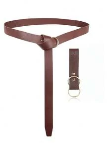 1PC Medieval Alchemy Retro Belt Viking Knight Coplay Accessories Larp Halloween Costumes Props - B - View 12