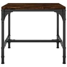 Side Tables 2 Pcs Smoked Oak 40x40x35 Cm Engineered Wood - Brown - View 7