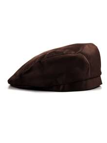 1顶女士厨房烹饪帽，弹性厨师帽，透气工作帽，贝雷帽，平顶报童帽，适合烘焙、烹饪、户外烧烤、餐厅、酒店、食品培训机构等场合。 - 彩色 - 查看 7