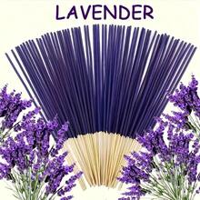 29/115/200 支薰衣草香棒 - 竹棒，适用于芳香疗法、瑜伽、冥想、家庭和办公室香薰，完美的节日礼品套装 - 薰衣草 - 查看 5