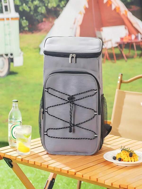 Mochila Bolsa Térmica Grande Passeio Acampamento Luxo