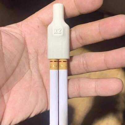 1 V2 Zigarettenhalter, mehrere Zigaretten gleichzeitig platzierbar, Spaßspielzeug für Streiche und einfacher Genuss der Rauchzeit, V2 Gerät 3D-Druck, Motor, Zigarettenclip-Unterstützung, Spaß