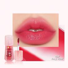 唇彩染色液体唇膏，韩国唇彩保湿自然，多用途唇颊两用色调，不粘杯，轻盈，高色素，持久，色彩鲜艳（6 种颜色） - 1.7g - 查看 10