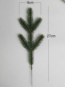 10 Stücke künstlicher Kiefernnadel-Baumzweig Kranz - Realistischer grüner Miniatur-Kiefernnadel-DIY-Weihnachtsbaum-Deko, Fotografie-Requisite, Weihnachtsbaum-Füllzweig, grüne Pflanze, künstlicher Kiefernnadel-Zweig, Weihnachtsgrün, Tannenzweig für Weihnachtskranz-Dekoration, DIY-Kranz, Weihnachtsdekoration und Garten Künstliches Grün