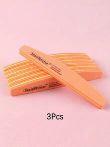 3 Piezas/5 Piezas/10 Piezas Limas de esponja para uñas, bloques de pulido de doble cara, herramientas de pulido de uñas, limas de conformado de uñas en forma de media luna, tiras de pulido, pulido de superficie de uñas, herramientas especializadas para dar forma a las uñas - Multicolor - Ver 11