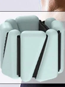 负重腕带力量训练锻炼健身腕带力量三角单色腕带魔术贴硅胶腕带 - 彩色 - 查看 10