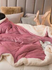 Soft & Lightweight Fleece Blanket - Plush Lamb Wool Blanket With Zipper, Suitable For Bedroom, Guest Room, Sofa, Machine Washable