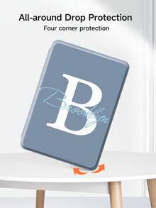 Customizable Kindle Case, Initial + Last Name Design, Compatible With Kobo Clara Colour, Kindle (11th Gen) 2022/Paperwhite 6, Kindle 10th Gen 2019, Kindle Accessories, Kindle Cover, Auto Sleep/Wake Function