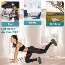 TPE Resistance Bands, Pull Up Assist Bands, Fitness Resistance Bands, Suitable For Physical Therapy And Home Workout - Multicolor - View 7