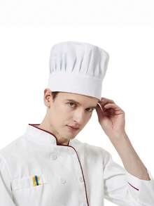 1 Mũ đầu bếp nhiều màu có thể điều chỉnh, Unisex, Thích hợp để nấu ăn, Chống bụi, Sử dụng cho tiệm bánh, nhà hàng, nhà máy, đồng phục đầu bếp và sử dụng hàng ngày - Nhiều màu - Xem 8