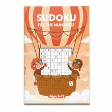 Sudoku Rätselbuch - Spaßige Zahlenspiele mit farbenfrohem Abenteuer-Thema, Logiktraining-Arbeitsbuch zur Stärkung von Konzentration, Problemlösungsfähigkeit und Gehirnkraft
