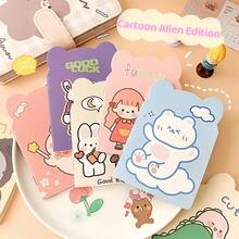 5pcs/10pcs/20pcs Mini Animal Notebook Set - Adorable Cartoon Animal Patterns With Inspirational Quotes, Frog, Pig, Rabbit And Various Animal Designs, College Ruled Pages, Compact Size, Suitable For Christmas Party Gifts, Office Prizes, Classroom Supplies (Durable Paper), Fun Design, Back To School Gifts, School Rewards - Multicolor - View 5