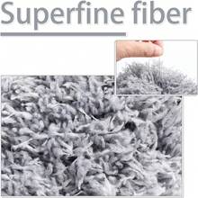 Hershii - Plumero de microfibra con barra de extensión herramienta de limpieza para el hogar con cabeza flexible y largo para ventilador de techo alto, pared, muebles, persianas, coche, longitud - Cabezal de repuesto pequeño+1 - Ver 8