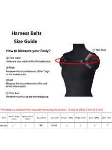 女士真皮胸带 纯素皮革胸带 情人节礼物 女士真皮马具