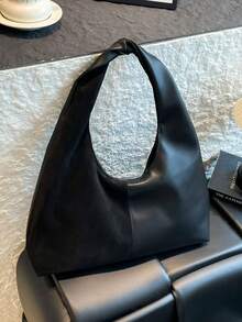 Stylish Viral 2025 Large Capacity Handbag, New Design Underarm Fashion Vintage Casual Commuter Tote Bag