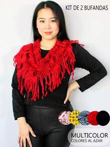 Men Infinity Scarves - Multicolor - View 2