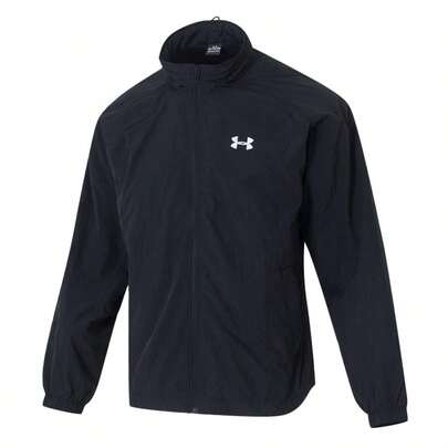Under Armour Men's Lightweight Sports Jacket, SPORTSTYLE, Hooded Design, Polyester Lining, Casual Daily Training Outerwear, 6010131-001