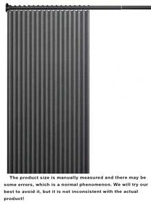 Modern Foldable Shower Curtain - Wet/Dry Separation, Polyester Material, Striped Design With Hooks And Storage Strap, Suitable For Home And Hotel Use All Year Round Bathroom Decor, Shower Curtain, Multifunctional Partition, Modern Style, Easy Maintenance (Folding Rod Not Included)Christmas Decor