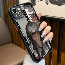 Funda de teléfono  Makima Mitaka Asa compatible con  14 13 12 Mini 11 Pro Max X XS XR 7 8 Plus 6 6s SE2022, funda de borde suave mate, compatible con funda de  17, funda de  17 Pro, funda de  17 Pro Max - F06 - Ver 12
