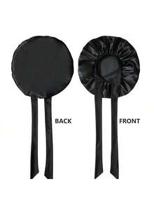 1件装奢华缎面睡眠帽，配有可调节绑带 - 轻盈护发睡眠帽，整夜舒适，适合长发、卷发或编发 - 高级浴室配件，时尚舒适，男女通用夜间睡眠护发产品 - 彩色 - 查看 7