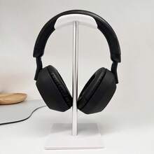 1pc Aluminum Alloy + TPU Headphone Stand, Gaming Headset Holder Rack For Computer Desk, Multi-Color Options
