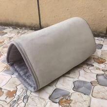 Guinea Pig Hideout, Washable Rabbit Bed With Guinea Pig Tunnel, 2 Packs Guinea Pigs Toys Set Bunny Hideout Cage Accessories For Hamster Ferret Rabbits Bunny, Grey